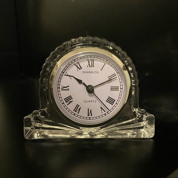 Accents Crystal Mantel Clock Poshmark